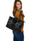 Viking Large Leather Tote Bag Odin Huginn and Muninn Rune RLT12 - Wonder Print Shop