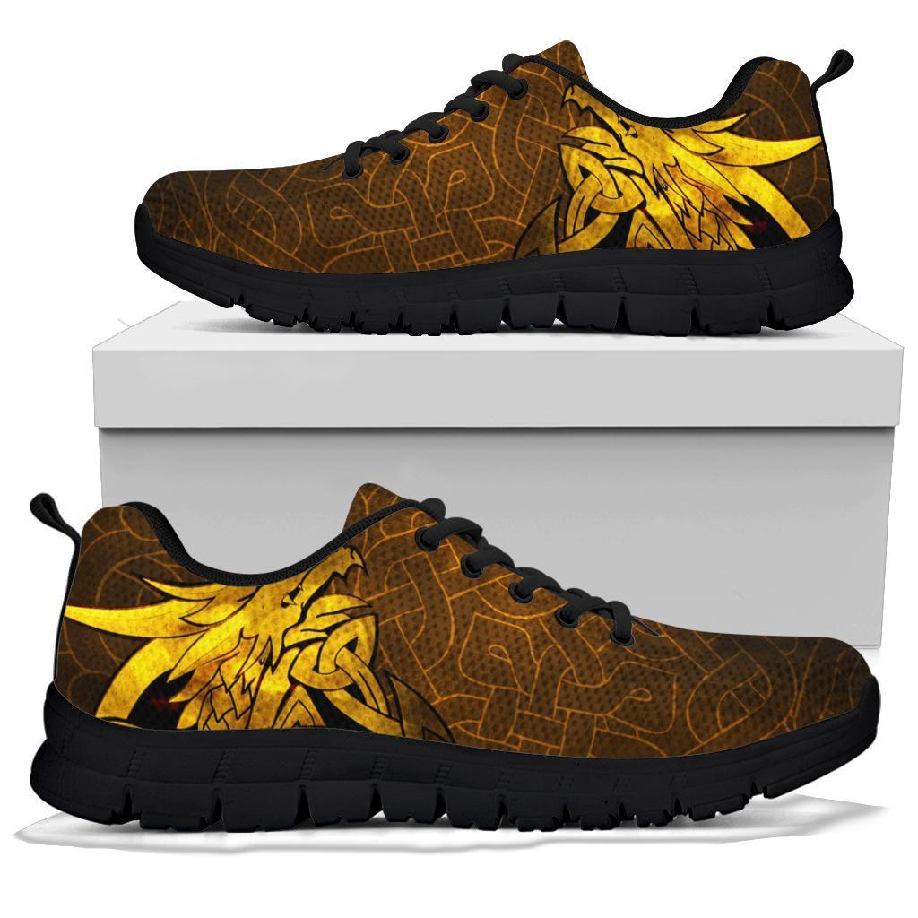 Viking Sneakers - Celtic Dragon Tattoo RLT12 - Wonder Print Shop