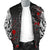Viking Men's Bomber Jacket - Odin Raven Rune Futhark Blood RLT12 - Wonder Print Shop
