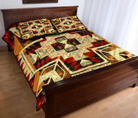 Tribal Yellow Arrow Native American Quilt Bed Set no link LT10 - Wonder Print Shop