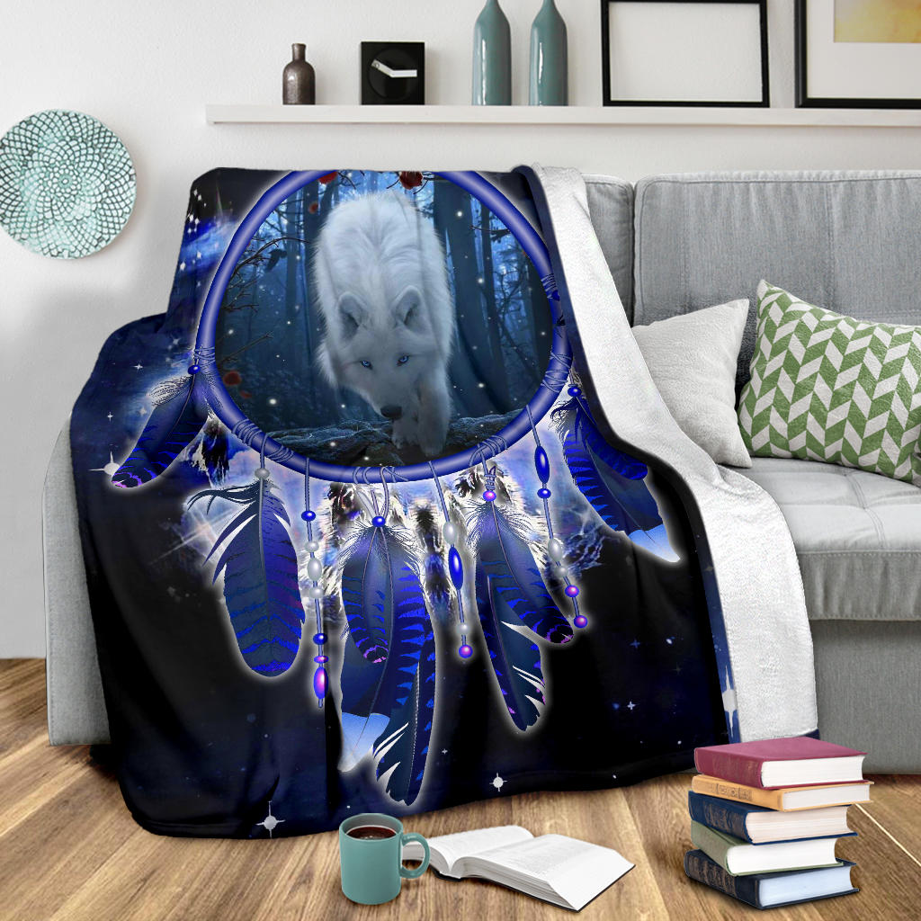 wolf-blue-galaxy-blanket