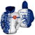 Finland Flag Zip Up Hoodie Mystic Style - Wonder Print Shop