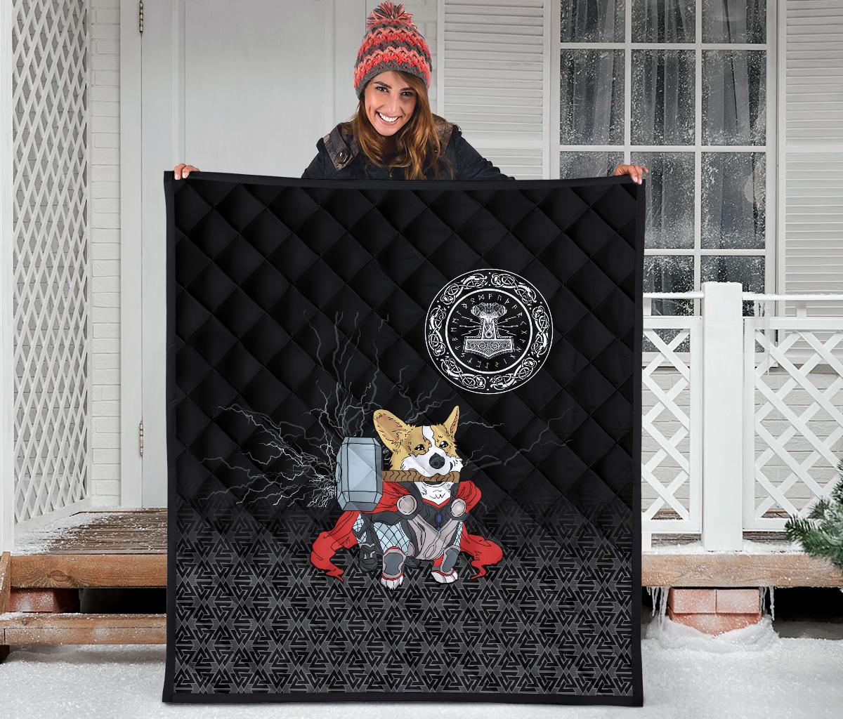 Viking Premium Quilt - The Mighty Thorgi RLT12 - Wonder Print Shop