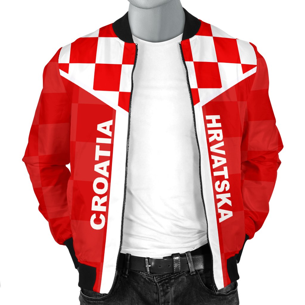 Neo Croatia Men's Bomber Jacket - Wonder Print Shop