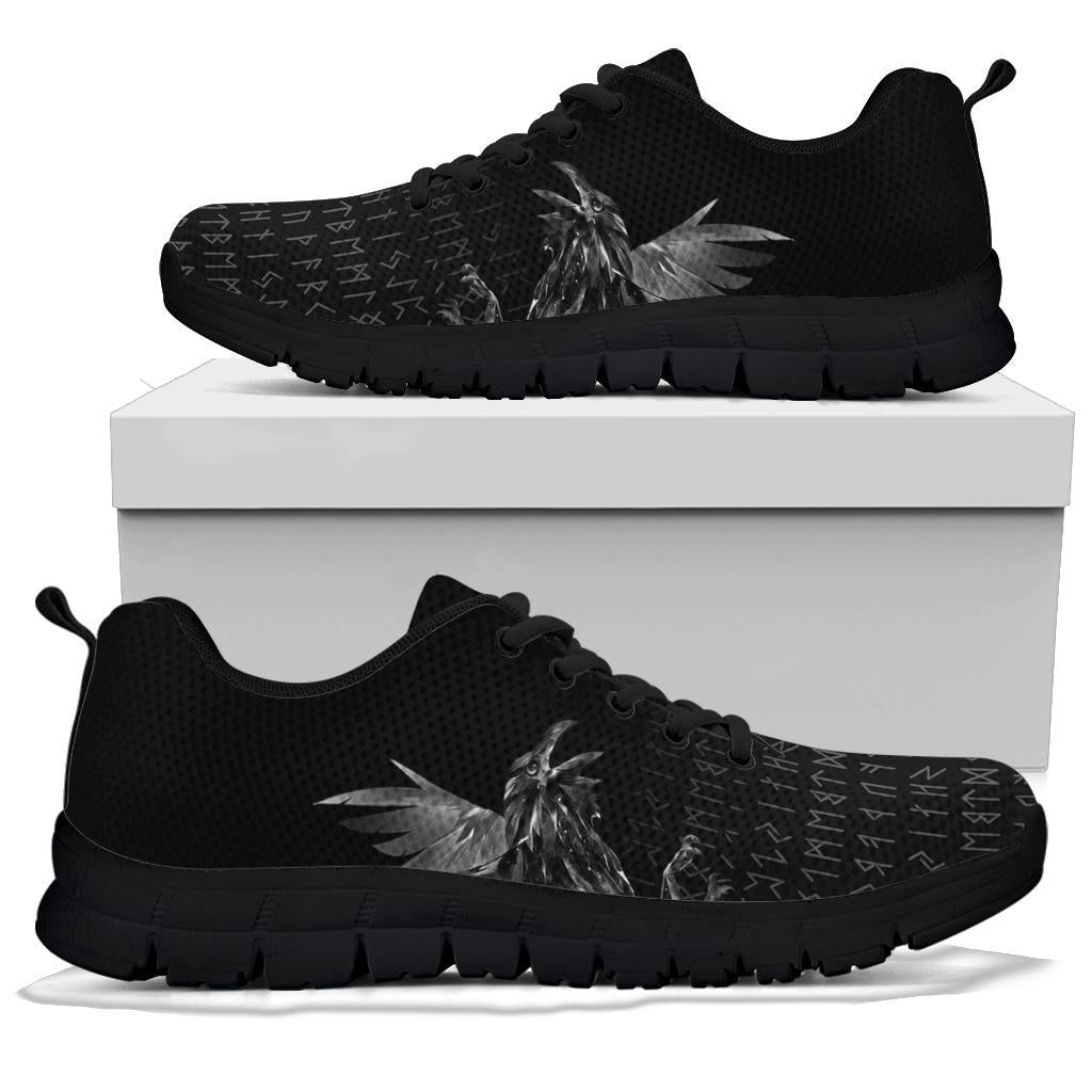 Viking Sneakers - The Raven Of Odin Rune RLT12 - Wonder Print Shop