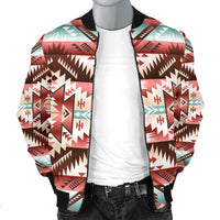 Red Vector Men's Bomber Jacket LT10 - Wonder Print Shop