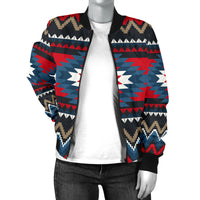 Ornamental Pattern Women's Bomber Jacket LT10 - Wonder Print Shop