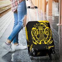 Viking Luggage Covers, Loki Bound Triskele Rune Gold RLT12 - Wonder Print Shop