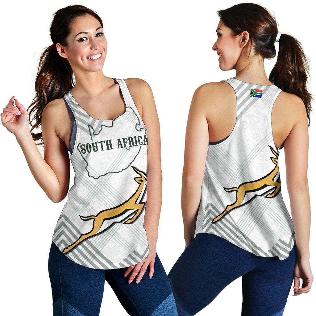 South Africa Springboks Women Tank Top - Wonder Print Shop