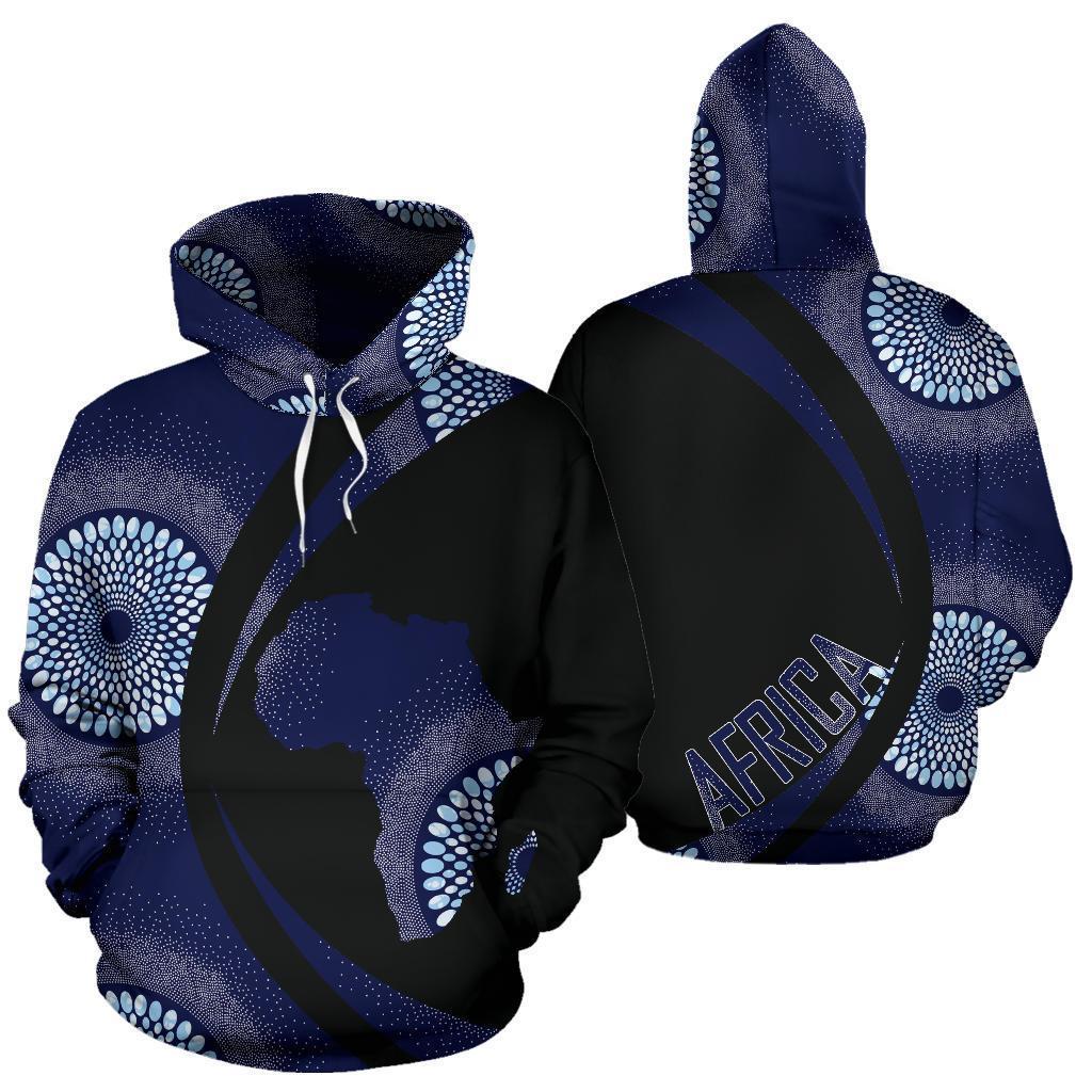african-hoodie-ankara-cloth-blue-dots-pullover-circle-style