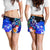 polynesian-hawaii-womens-shorts-humpback-whale-with-tropical-flowers-blue