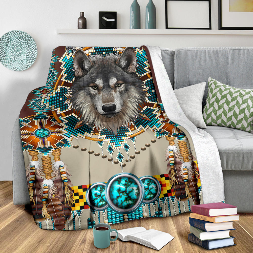 blue-mandala-wolf-blanket