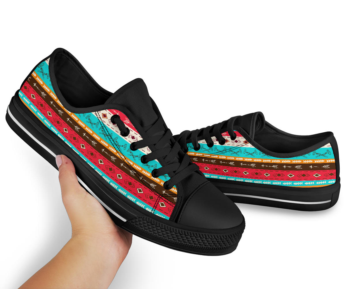 colorful-ethnic-style-low-top-canvas-shoe