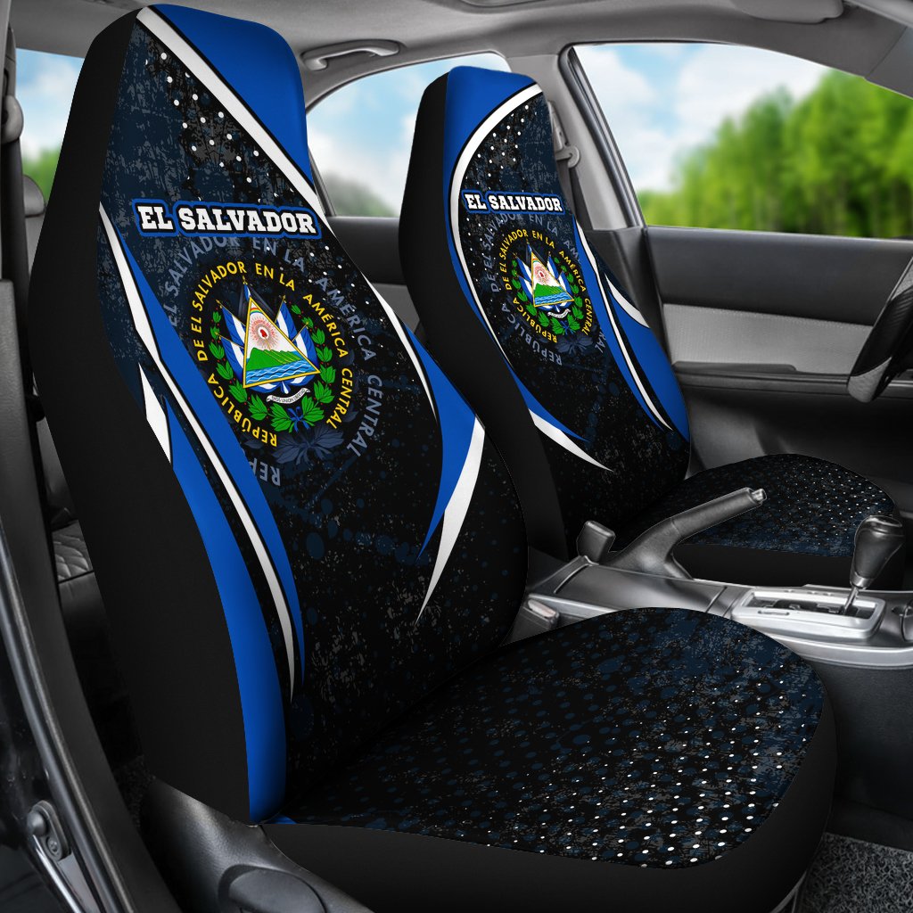 El Salvador Car Seat Covers - El Salvadorian Spirit - Wonder Print Shop