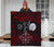 Viking Premium Quilt Raven Of Odin and Symbol Viking On Blood Background RLT12 - Wonder Print Shop