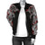 Viking Raven Tatoo Blood Ver 2 Women's Bomber Jacket A15 RLT12 - Wonder Print Shop