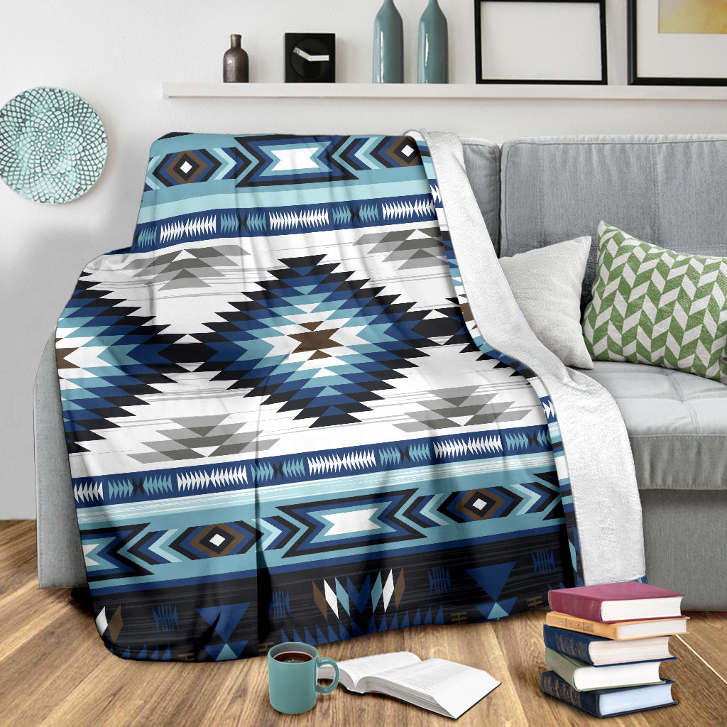 blue-colors-tribal-pattern-native-blanket