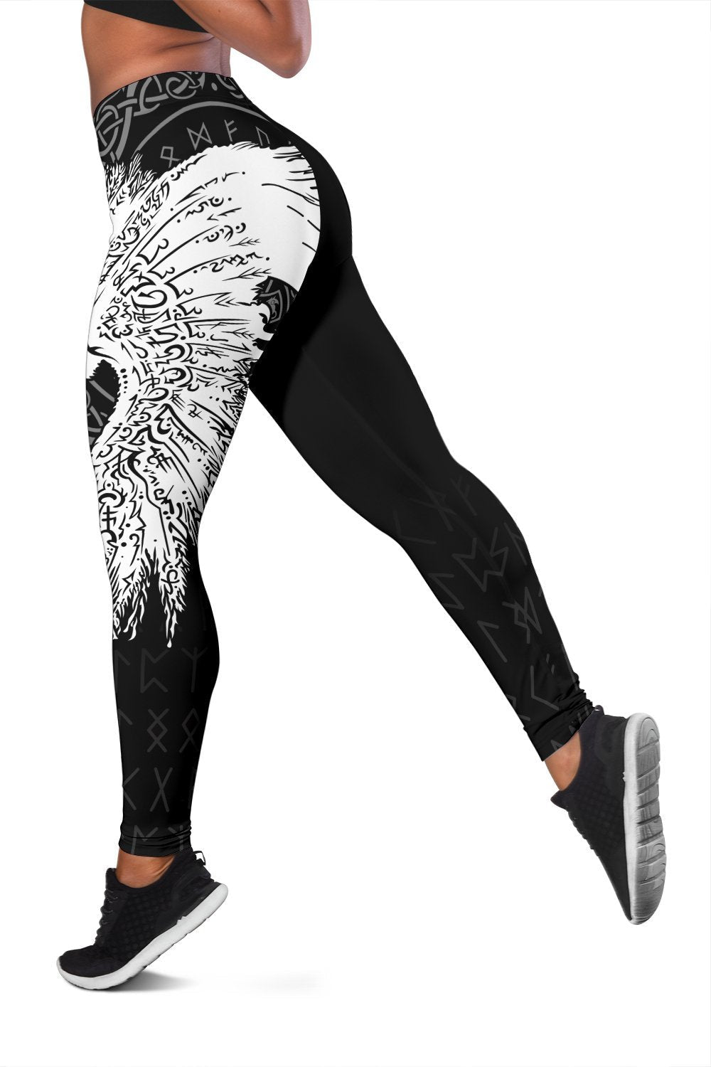 custom-viking-leggings-mystical-raven-tattoo-special
