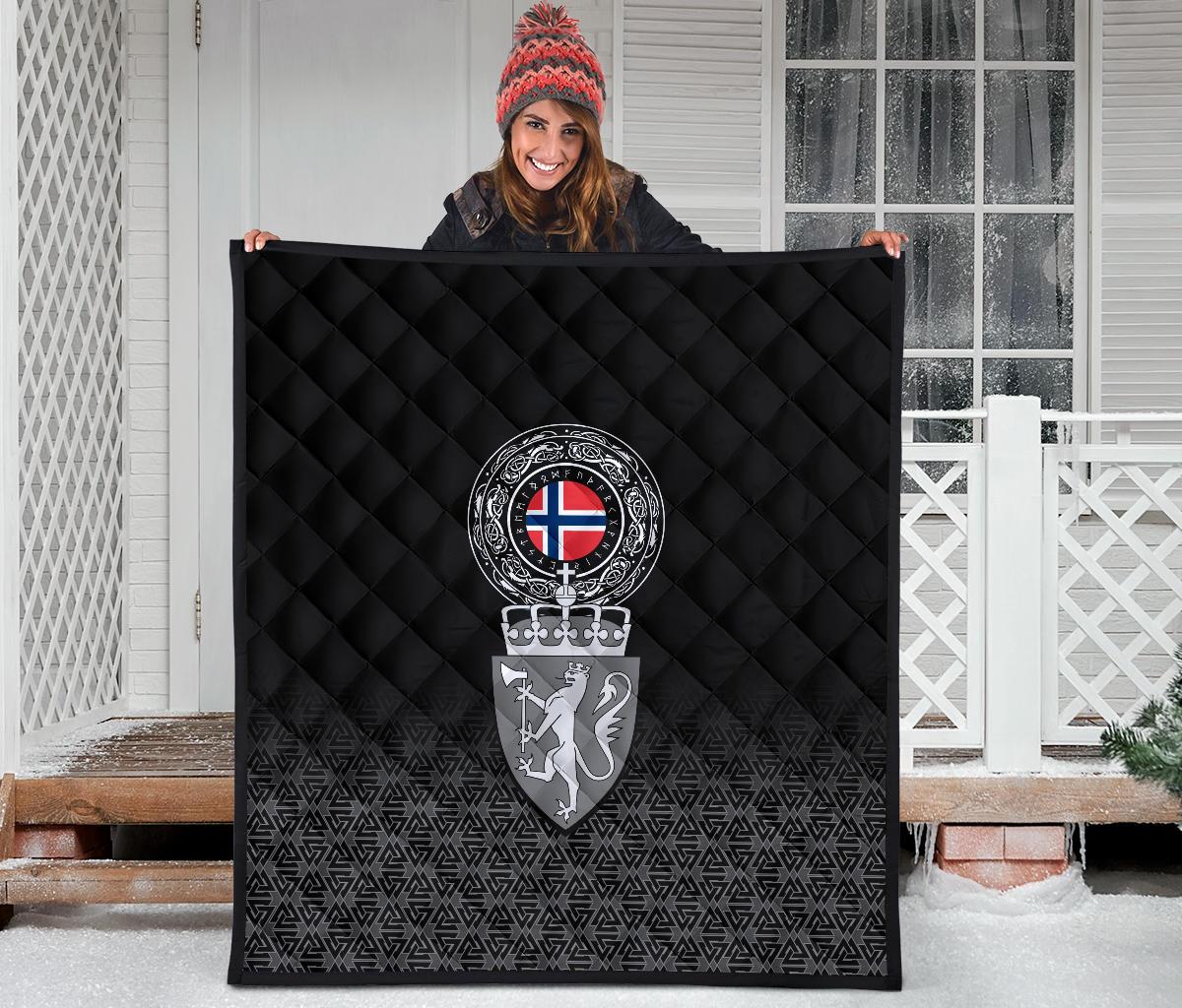 Viking Premium Quilt - Norway Coat Of Arms RLT12 - Wonder Print Shop