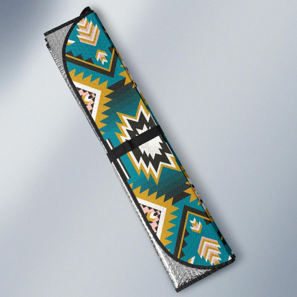 turquoise-blue-color-native-american-ameican-design-auto-sun-shades