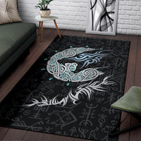 Viking Fenrir Wolf Area Rug RLT12 - Wonder Print Shop