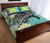 Hawaii Turtle Sea Plumeria Quilt Bed Set - Wonder Print Shop