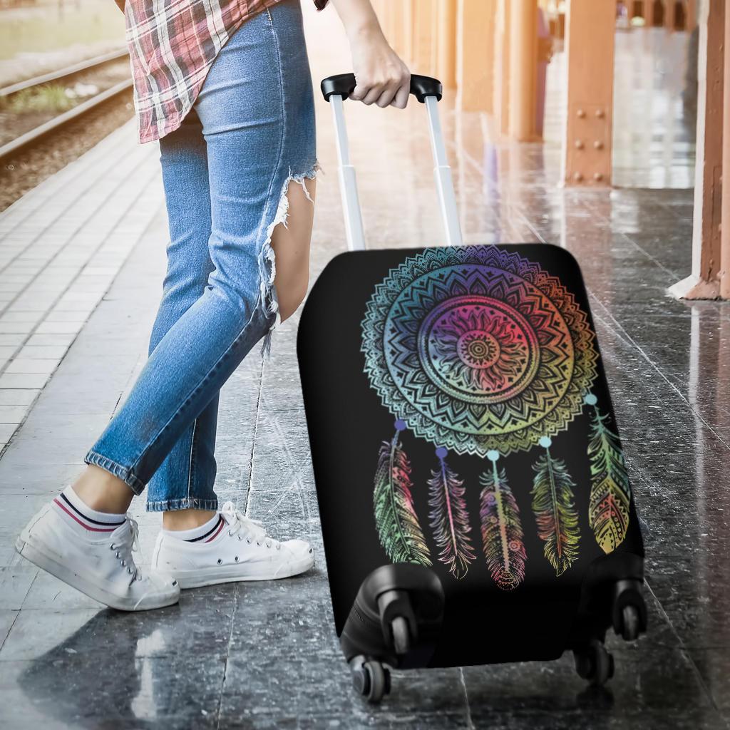 Mandala Dreamcatcher Native American Luggage Covers LT10 - Wonder Print Shop