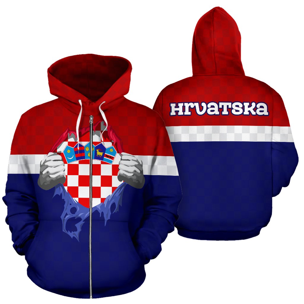 croatia-hrvatska-superhero-allover-zip-hoodie