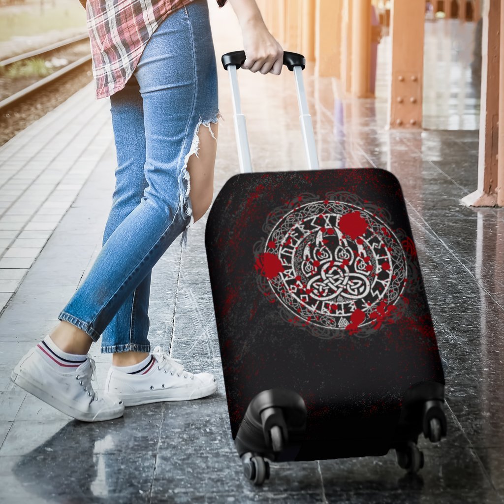 Viking Luggage Covers - Viking Bear Claws Blood Tattoo RLT12 - Wonder Print Shop