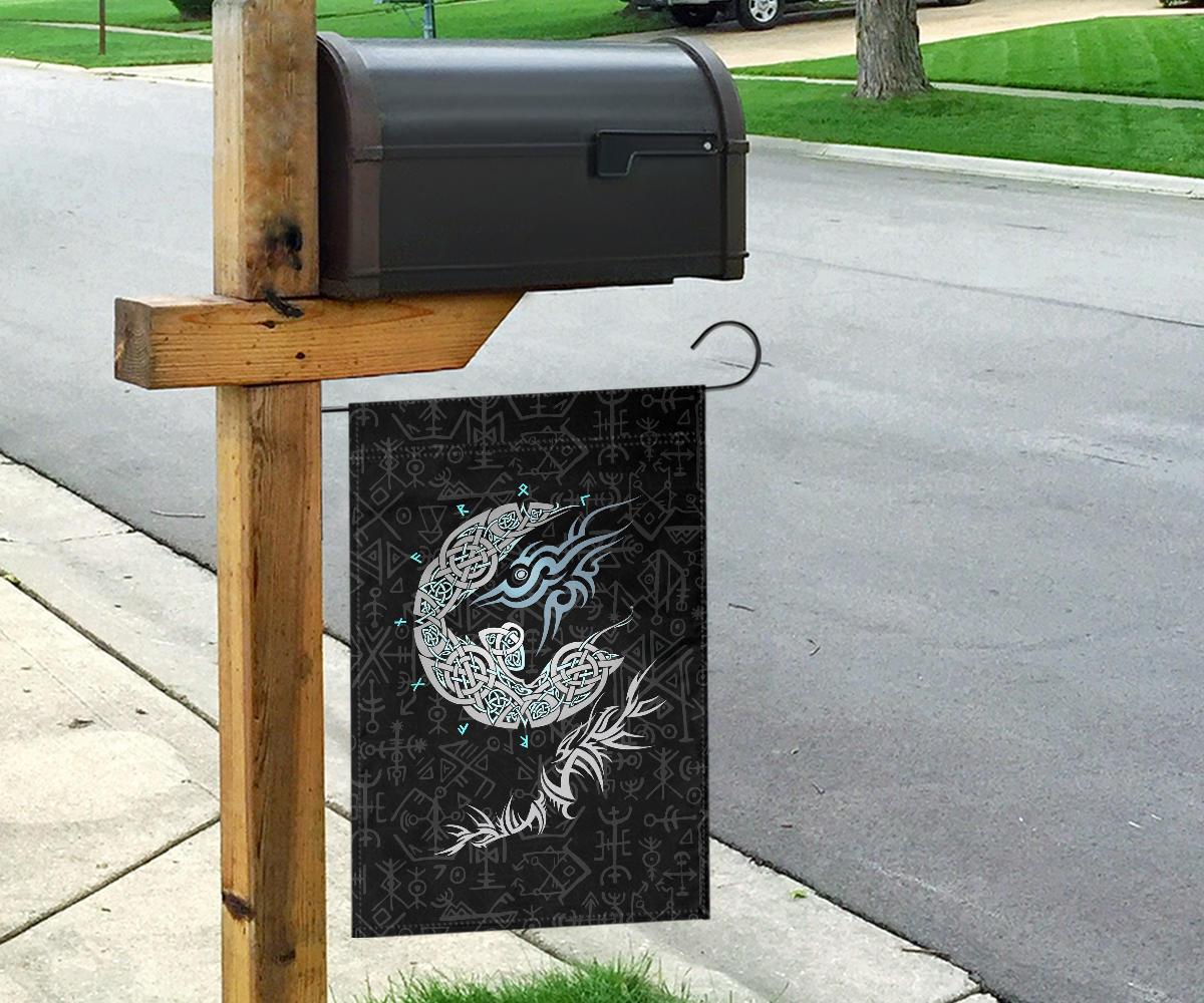 Viking Fenrir Wolf Garden Flag RLT12 - Wonder Print Shop