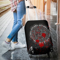 Viking Luggage Covers - Raven Celtic Tattoo Blood RLT12 - Wonder Print Shop