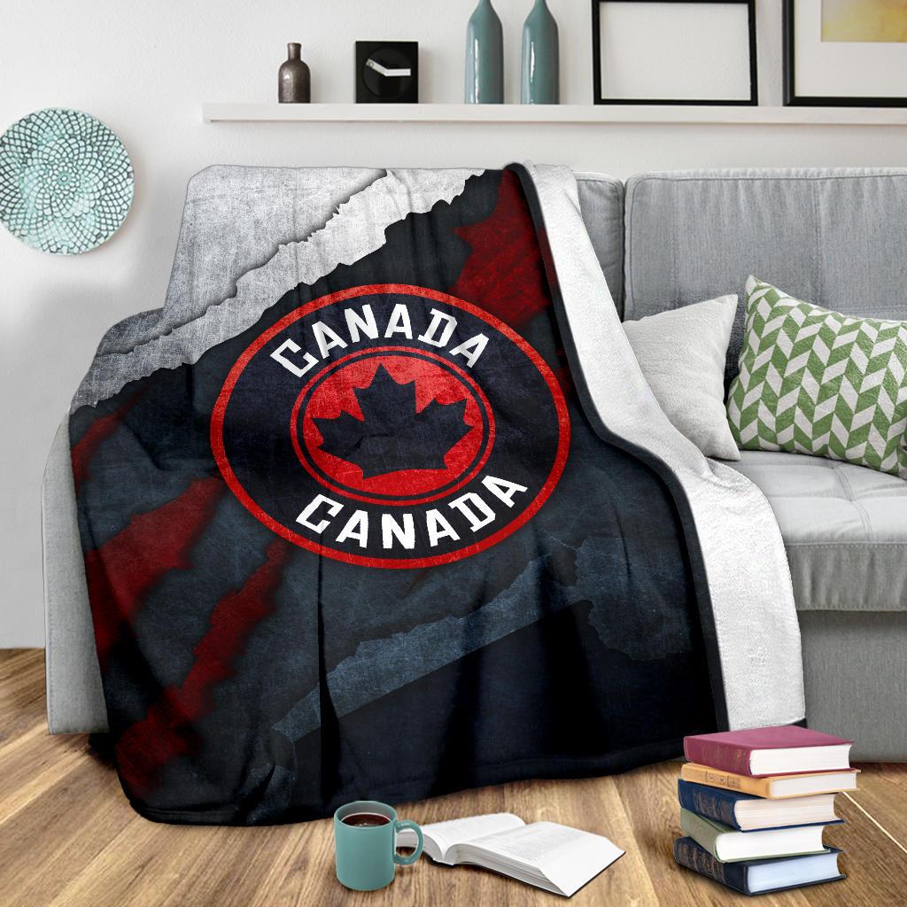 canada-premium-blanket-grunge-style