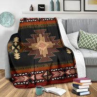 brown-geometric-native-american-blanket