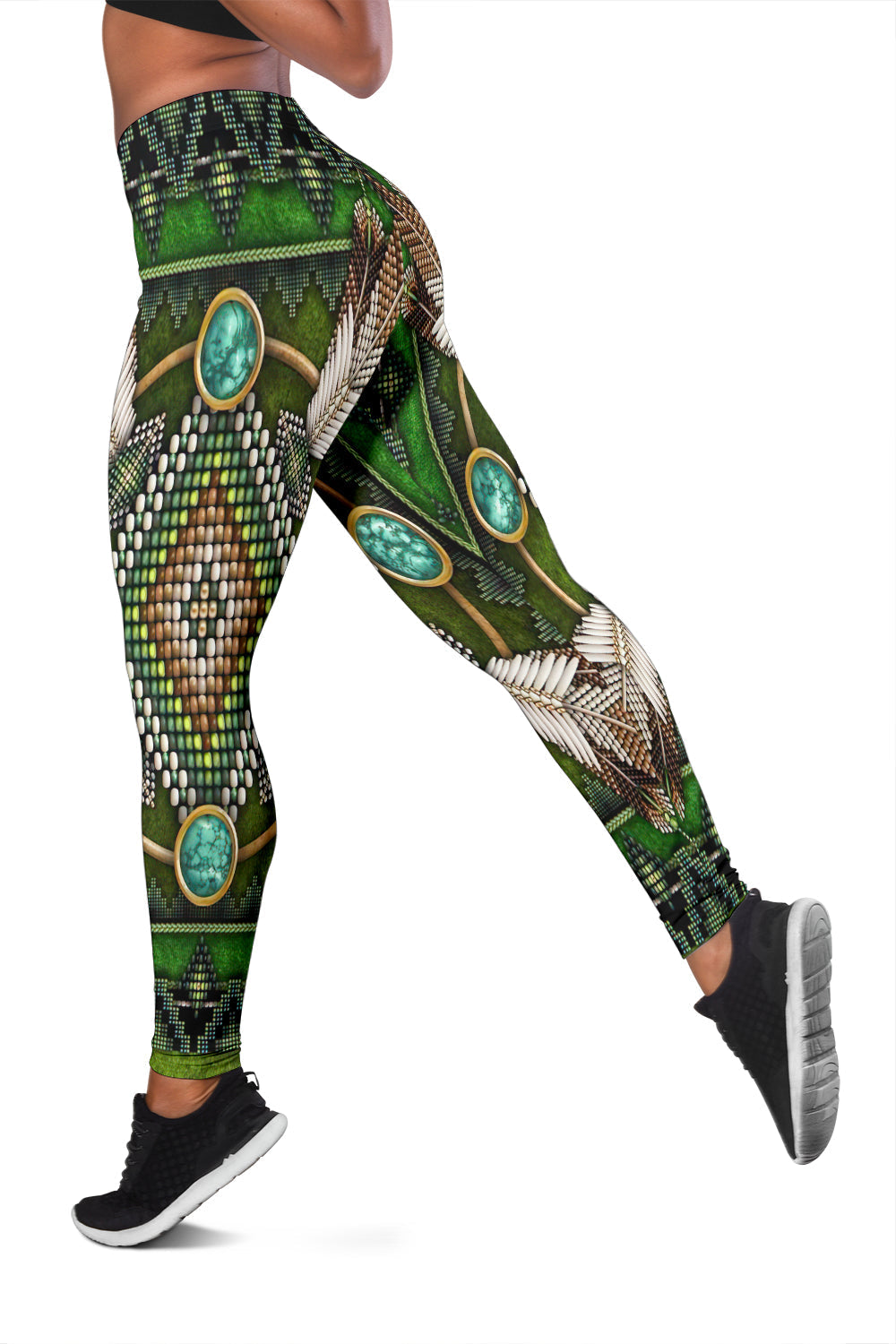 naumaddic-arts-green-native-american-leggings