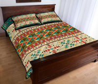 Native Border Pattern Native American Quilt Bed Set LT10 - Wonder Print Shop