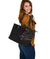 Viking Large Leather Tote Wolf and Blood Moon RLT12 - Wonder Print Shop