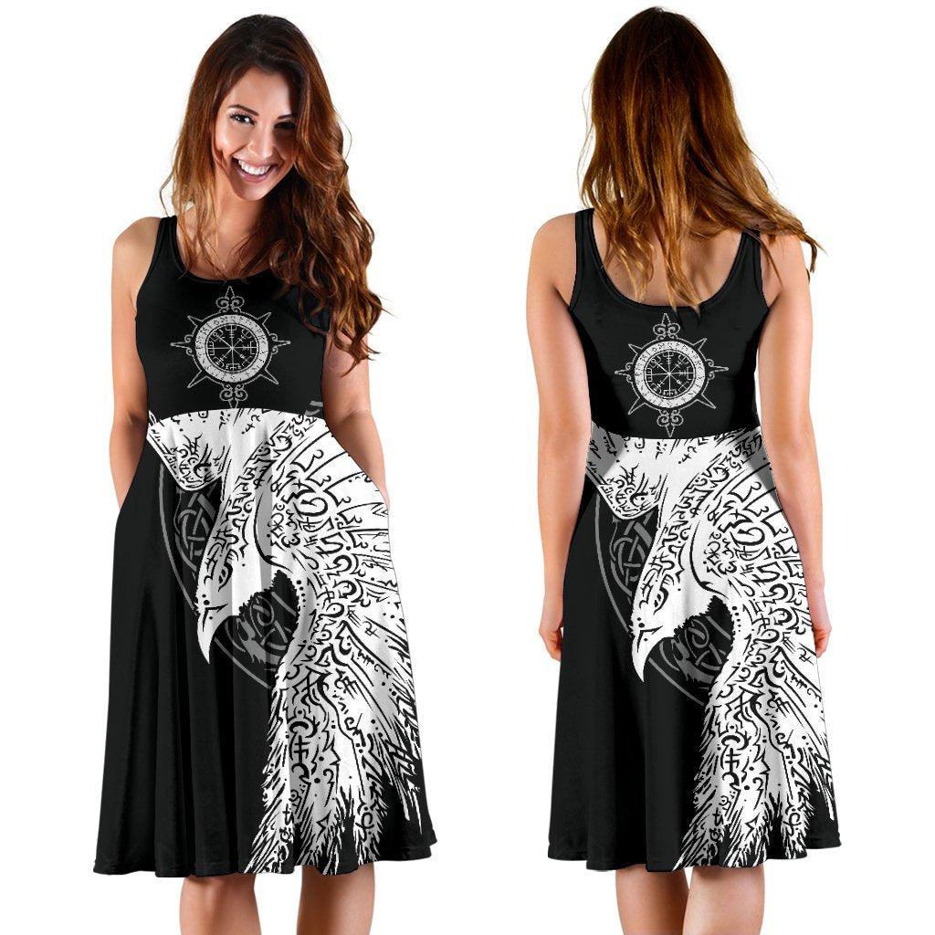 viking-womens-dress-mystical-raven-tattoo-special