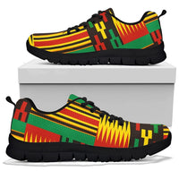 African Shoes - Adwinasa Kente Sneakers - Wonder Print Shop