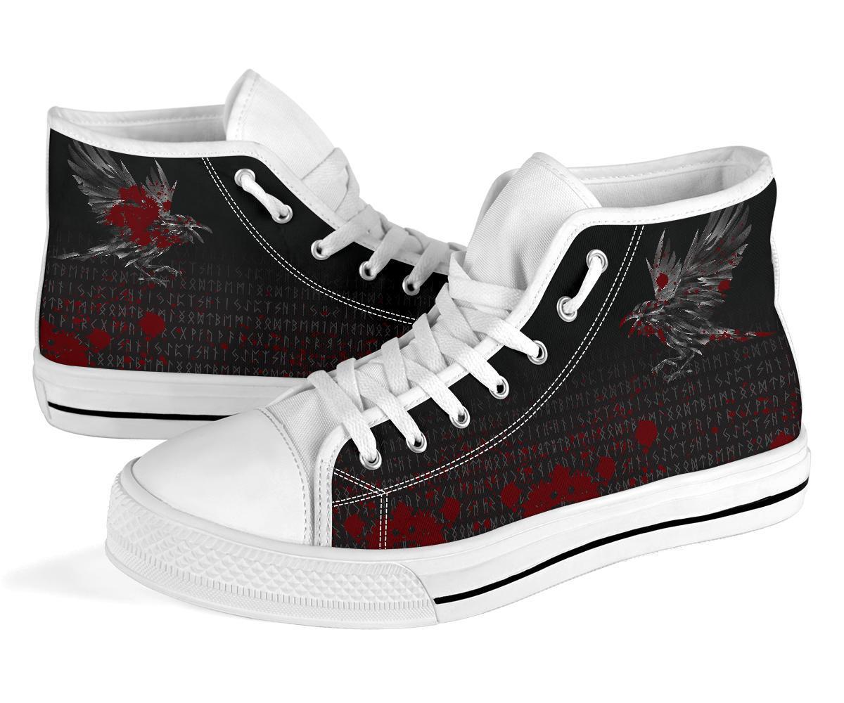 viking-high-top-shoes-the-raven-of-odin-rune-blood