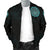 Viking Men's Bomber Jacket - Viking Bear Claws Cyan Tattoo RLT12 - Wonder Print Shop