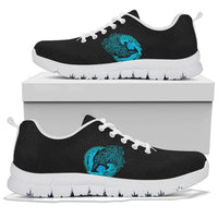 Viking Sneakers - Fenrir Wolf Cyan RLT12 - Wonder Print Shop
