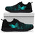 Viking Sneakers - The Raven Of Odin Rune Cyan RLT12 - Wonder Print Shop