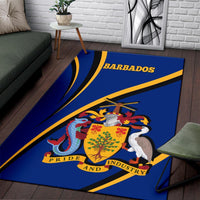 Barbados Area Rug - Proud To Be Barbadian - Wonder Print Shop