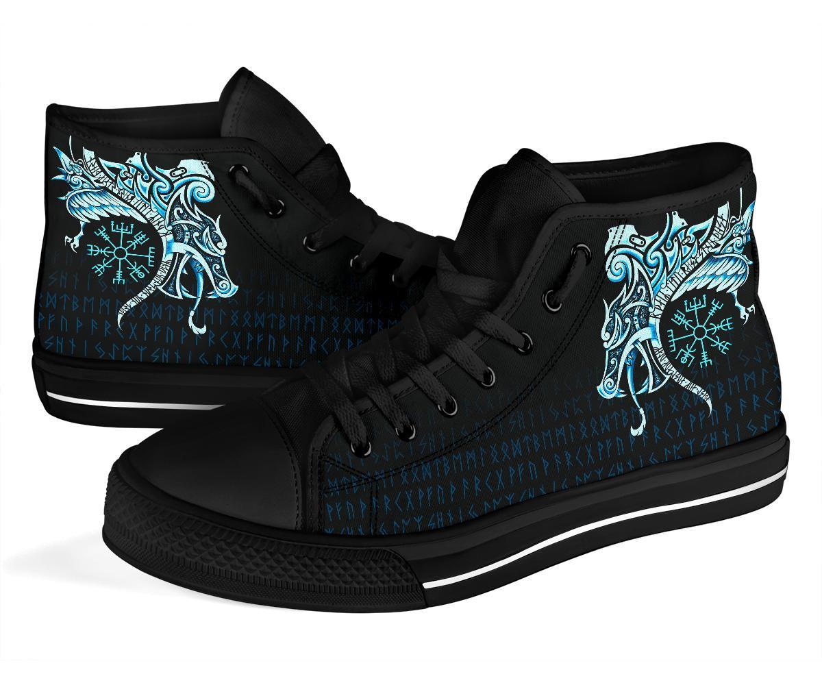viking-high-top-shoes-fenrir-raven-and-vegvisir-tattoo-cyan