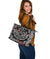 Viking Large Leather Tote, Raven Blood RLT12 - Wonder Print Shop