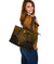 Viking Large Leather Tote Bag, Skoll and Hati RLT12 - Wonder Print Shop