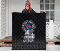 Viking Premium Quilt - Iceland Coat Of Arms RLT12 - Wonder Print Shop