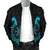 Viking Men's Bomber Jacket, Aegishjalmur Helm Of Awe Blue Edition RLT12 - Wonder Print Shop