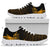 Viking Sneakers - The Raven Of Odin Rune, Gold RLT12 - Wonder Print Shop