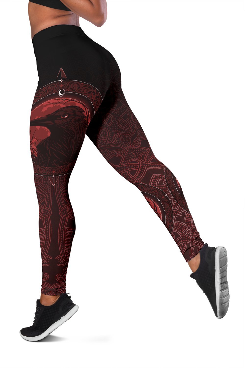 viking-leggings-ethnic-odin-raven-red
